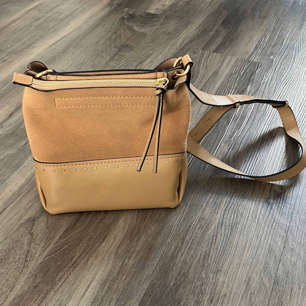 Rag & Bone Two-Tone Tan Crossbody Bag
